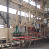 Particleboard production line