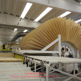 Bamboo/wood fiber/particleboard production line